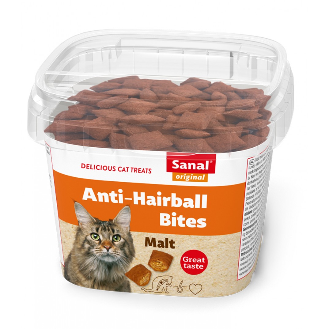Sanal Malt Anti-Hairball Bites Cup 75g