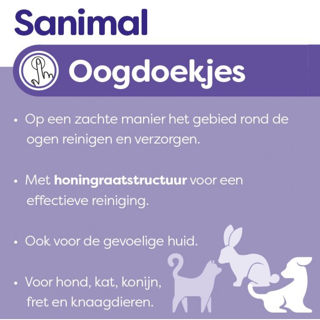 Sanimal Oogdoekjes