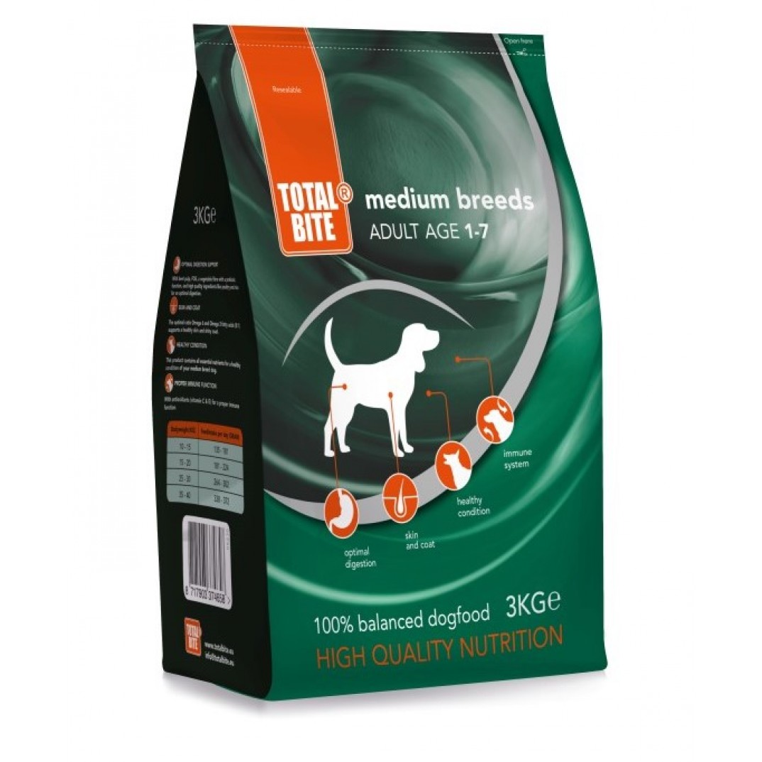 Total Bite Medium 3kg Total Bite Medium 3kg