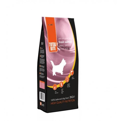 Total Bite adult fresh salmon Small Breeds 2kg