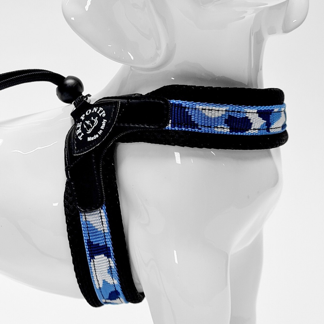 Tre Ponti Liberta - mesh penny blauw