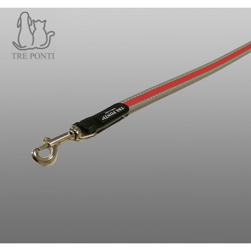 Tre Ponti looplijn Fibbia reflective - rood