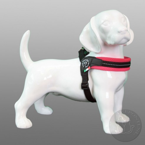 Tre ponti Fibbia Verstelbaar Mesh - Neon Roze