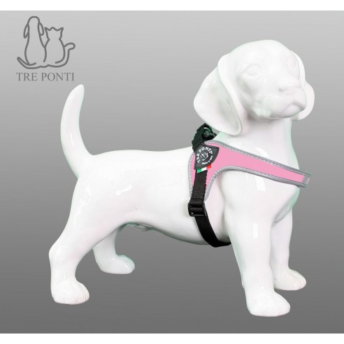 Tre Ponti Fibbia verstelbaar reflective - roze