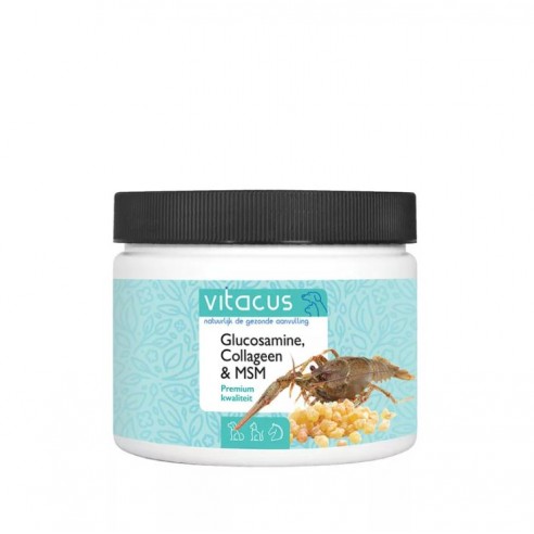 Vitacus Glucosamine Collageen en MSM 500 gram