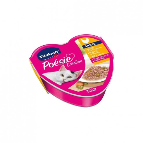 Vitakraft Poesie Creation Kip Groente in Saus