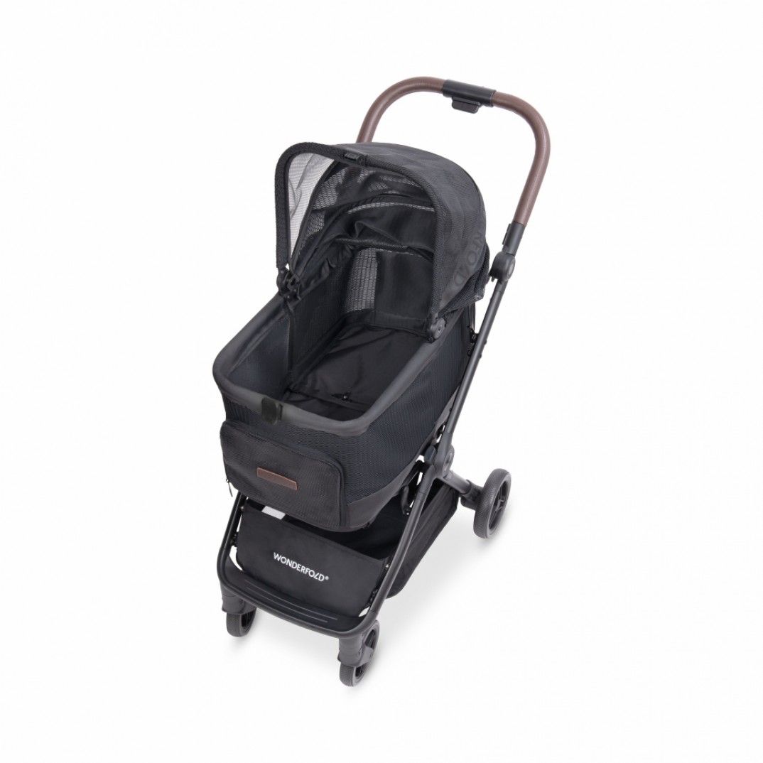 WonderFold Bella Dierenbuggy WonderFold Bella dierenbuggy voor honden en katten met comfortabel en veilig ontwerp