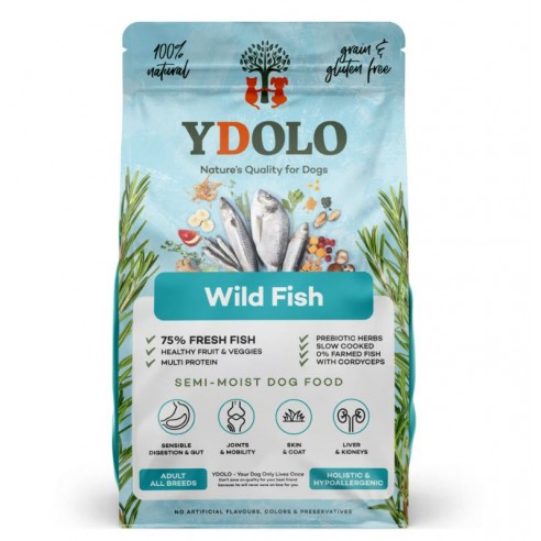 Ydolo Semi Moist Brok Wild Fish 10kg